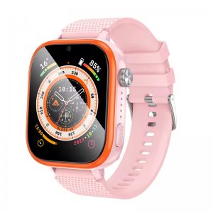Smartwatch Παιδικό 4G με GPS, WiFi &amp; Κάμερα - Ροζ - Hoco