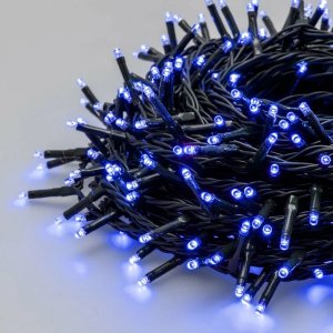 Χριστουγεννιάτικα Λαμπάκια 13.95m με 280 LED Μπλε Φωτισμού, IP44