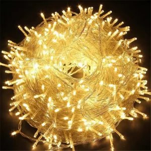Χριστουγεννιάτικα Λαμπάκια 500LED 24.95m Λευκού Θερμού Φωτισμού