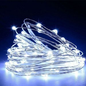 Χριστουγεννιάτικα Λαμπάκια 200LED 14.3m Λευκού Ψυχρού Φωτισμού