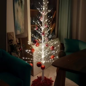 Χριστουγεννιάτικο Φωτιζόμενο Δέντρο LED 150 cm - 480 LED Ψυχρού Λευκού Φωτισμού