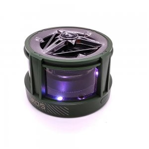 Mini Ασύρματο Bluetooth Μαγνητικό Ηχείο με LED RGB, 5W Ήχος, FM, USB και Κάρτα TF σε Πράσινο Χρώμα
