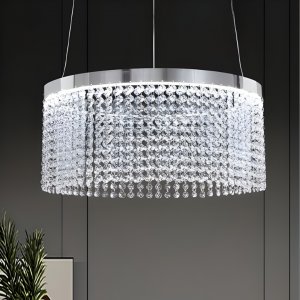 Κρεμαστός Πολυέλαιος με Κρύσταλλα LED 35W 2800LM - 50x120cm - Universo