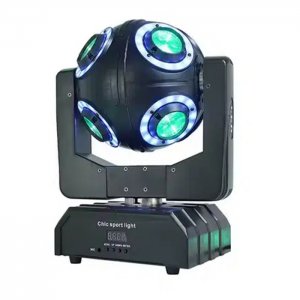 LED Φωτορυθμικό - Περιστρεφόμενη Κεφαλή Moving Head 12 LED 120W