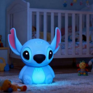 Παιδικό Φωτιστικό Νυκτός Σιλικόνης Τύπου Stitch / Angel με LED 7 Χρωμάτων &amp; Λειτουργία Αφής