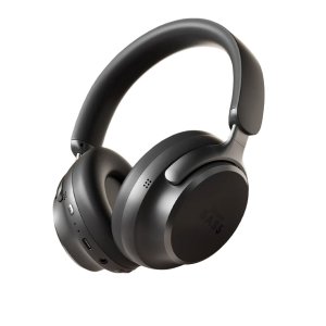 Ακουστικά Ασύρματα Bluetooth 5.4 με Ενεργή Aπομόνωση Eξωτερικών ήχων ΑNC &amp; Ενισχυμένο Μπάσο  BASS-100 σε Μαύρο  Χρώμα