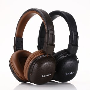 Ακουστικά Ασύρματα Over-Ear Bluetooth 5.4 με Heavy Bass &amp; Retro Design BASS-200 σε 2 Χρώματα
