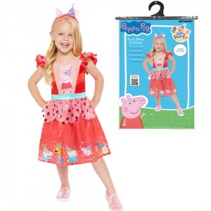Στολή Πριγκίπισσα Πέππα το Γουρουνάκι -  Peppa Pig Party Dress