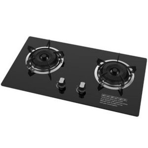 WinningStar Επιτραπέζια Διπλή Εστία Αερίου 3.5KW με Αυτόματη Ανάφλεξη ST-5662