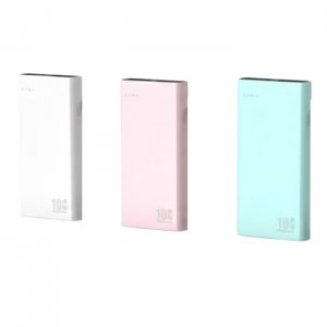 Power Bank 10000mAh Ezra 10W με 2 USB, Micro και Type-C