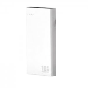 Power Bank 10000mAh Ezra 10W με 2 USB, Micro και Type-C Λευκό