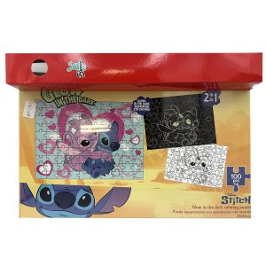 Πασχαλινή Λαμπάδα Φωσφοριζόμενο Παζλ Stitch 100 τμχ - Glow in the Dark