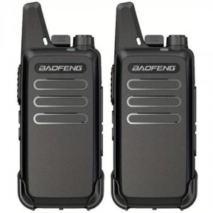 Σετ Mini Walkie Talkie 5W με 16 Κανάλια 2 τμχ - Baofeng