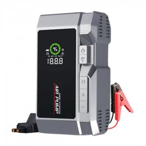 4 σε 1 Φορητός Εκκινητής Μπαταρίας 12V με Αεροσυμπιεστή, Power Bank 8000 mAh &amp; Φακό LED