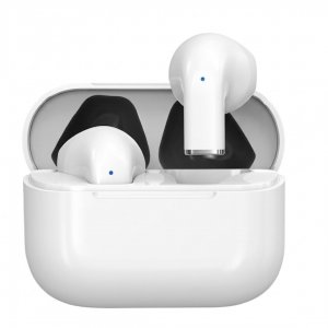 Ασύρματα Bluetooth Ακουστικά Earbuds Με Θήκη Φόρτισης Λευκά Pavareal
