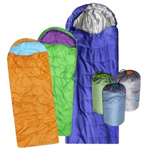 Υπνόσακος με Κουκούλα σε Θήκη Μεταφοράς - Sleeping Bag 205x75cm
