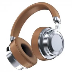 Ασύρματα Ακουστικά Bluetooth V5.4 HiFi Με ANC Ezra Καφέ