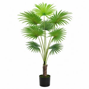 180cm Τεχνητό Διακοσμητικό Φυτό Fan Palm σε Γλάστρα