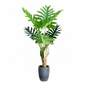 165cm Τεχνητό Διακοσμητικό Δέντρο Tropical σε Γλάστρα