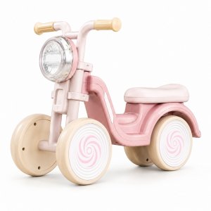 Παιδικό Τρίκυκλο Μηχανάκι Ισορροπίας Ride-On – Άνεση και Ασφάλεια σε Ροζ Χρώμα