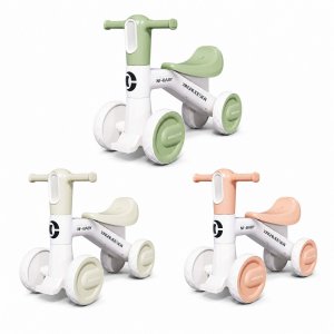 Παιδικό Ποδηλατάκι Ισορροπίας Ride-On με 4 Ρόδες NF-BABY με Εργονομικό Κάθισμα και Αντιολισθητικές Λαβές