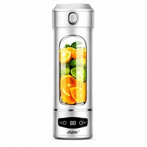 MDHL Μπλέντερ AJ-02 – Εύκολα Smoothies &amp; Ροφήματα με Πλαστική Κανάτα 600 ml Λευκό