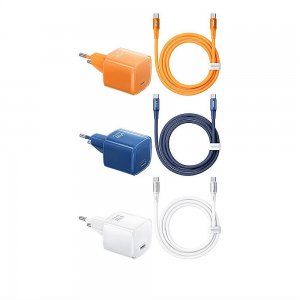 Φορτιστής Ταχείας Φόρτισης GaN 60W Remax, USB-C PD με Καλώδιο