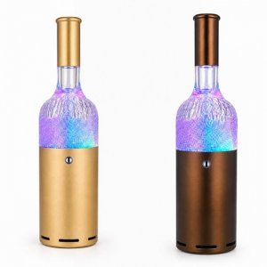 Ηχείο Bluetooth σε Σχήμα Μπουκαλιού Κρασιού με LED Φωτισμό