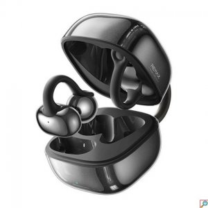 Ασύρματα Ακουστικά Remax OWS-22 Open Ear – Bluetooth 6.0 &amp; ENC | Άνεση, Κρυστάλλινος Ήχος, Θήκη Φόρτισης Μαύρο