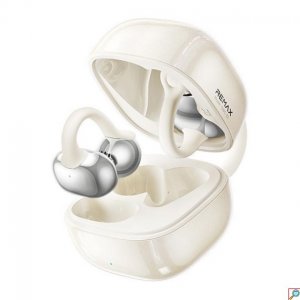 Ασύρματα Ακουστικά Remax OWS-22 Open Ear – Bluetooth 6.0 &amp; ENC | Άνεση, Κρυστάλλινος Ήχος, Θήκη Φόρτισης Λευκό