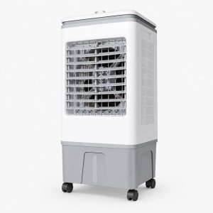 Επιδαπέδιο Air Cooler 150W – Ισχυρή Ροή Αέρα 5000m³/h, Μεγάλη Δεξαμενή 25L, 3 Ταχύτητες και Ροδάκια