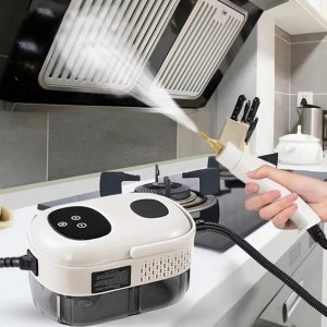 Ψηφιακός Ατμοκαθαριστής Υψηλής Θερμοκρασίας 2500W – Για Βαθύ Καθαρισμό &amp; Απολύμανση | Φορητός, Οθόνη Αφής, 6 Ταχύτητες, Για Σπίτι, Αυτοκίνητο
