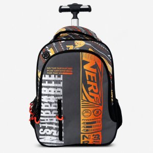 Παιδική Τσάντα Τρόλεϊ Nerf Universe 30lt με 3 Θέσεις – Ιδανική για Σχολείο, Εκδρομές &amp; Ταξίδια