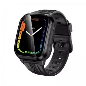 Παιδικό Smartwatch HOCO – Ασφάλεια και Επικοινωνία με 4G, GPS, Κάμερα, IPX7 Μαύρο
