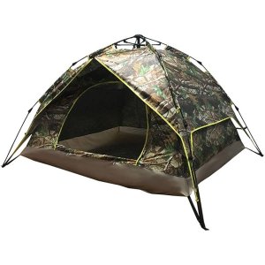 Αυτόματη Σκηνή Camping 2 Ατόμων 210 x 155 x 120cm - Πράσινη – Άνοιγμα σε Δευτερόλεπτα