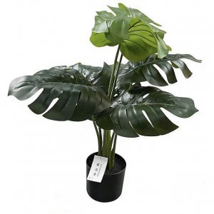 Διακοσμητικό Τεχνητό Φυτό Monstera σε Γλάστρα 65cm