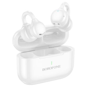 Ακουστικά Open Ear Borofone BW95 Cancion TWS – Bluetooth 5.3 &amp; Άνετη Εφαρμογή | Ασύρματα με Θήκη Φόρτισης, Μεγάλη Αυτονομία