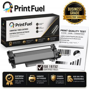 PrintFuel Business Grade - Συμβατό Toner Brother TN-2510XL Black - ISO/IEC 19752 - 3.000 Σελίδες