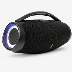 LED Φορητό Ασύρματο Ηχοσύστημα Bluetooth με Φωτισμό- Ηχείο Επαναφορτιζόμενο BOOM BOX-3