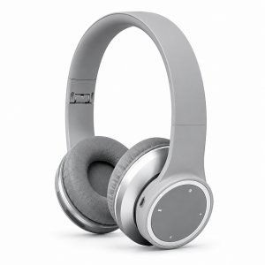 Ασύρματα Ακουστικά  – Hi-Fi Ήχος με Μικρόφωνο και Δυνατά Μπάσα Γκρι