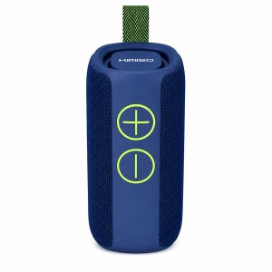 Ασύρματο Ηχείο Bluetooth KIMISO – Στερεοφωνικός Ήχος 10W &amp; Φωτισμός RGB LED - Φορητό, Επαναφορτιζόμενο, Hands-Free Μπλε