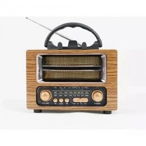 Ρετρό Επιτραπέζιο Ραδιόφωνο Cmik – AM/FM, Bluetooth, Επαναφορτιζόμενο
