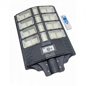 Αδιάβροχος Ηλιακός Προβολέας RIXME 800W  με Πάνελ και Τηλεχειριστήριο