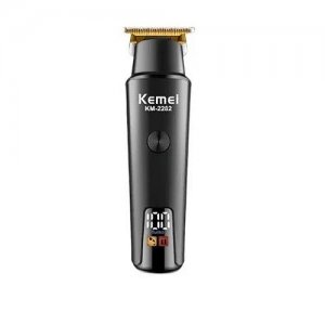 Kemei Επαγγελματική Κουρευτική Μηχανή – Ισχυρό Μοτέρ και Επαναφορτιζόμενη Μαύρη