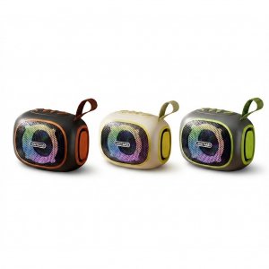 Φορητό Ηχείο Bluetooth με Heavy Bass &amp; RGB Φωτισμό - Hands-Free, AUX, USB, TF Card, TWS, Επαναφορτιζόμενο