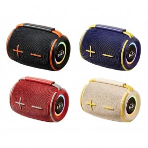 Ασύρματο Ηχείο Bluetooth 8W – Super Bass, RGB Φωτισμός &amp; 360° Ήχος - TWS, Αδιάβροχο, Hands-Free, Φορητό