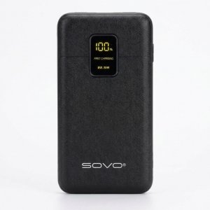 Power Bank 10000mAh – Ταχεία Φόρτιση 22.5W &amp; 4 Ενσωματωμένα Καλώδια - Φορητή Μπαταρία με Οθόνη LED για iPhone &amp; Android