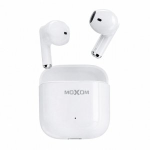 Ασύρματα Ακουστικά – TWS Bluetooth 6.0 με Θήκη Φόρτισης - Dual-Ear Call, 30 Ώρες Αναμονή, Άνετη Εφαρμογή, Λευκό Χρώμα