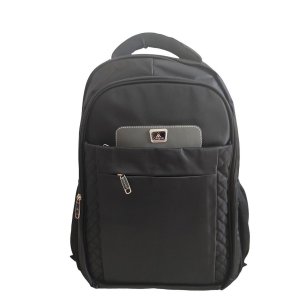 Σακίδιο Πλάτης με Θήκη Laptop 15.5″ &amp; Αεριζόμενη Πλάτη - Εργονομικό Backpack για Εργασία, Σχολή &amp; Ταξίδια σε Μαύρο Χρώμα