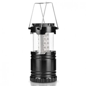Πτυσσόμενος Φακός Camping LED – Φωτισμός 360° - Ρυθμιζόμενη Ένταση, Μεταλλικές Λαβές, Ιδανικός για Εκδρομές &amp; Έκτακτη Ανάγκη